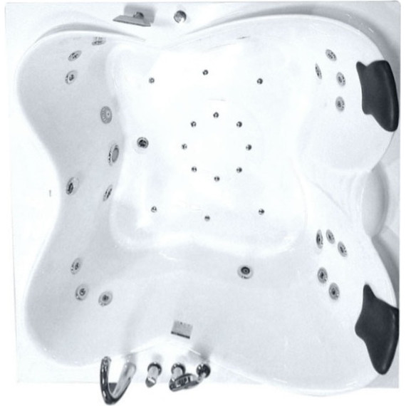 Ванна гидромассажная Gemy G9089 K 187x187 см R фото 2