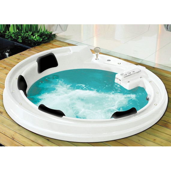 Ванна гидромассажная Gemy G9090 B 190x190 см фото 2