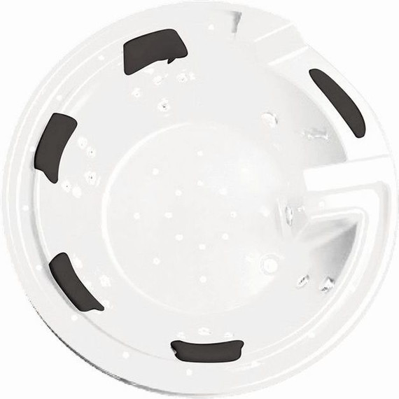 Ванна гидромассажная Gemy G9090 K 190x190 см фото 3