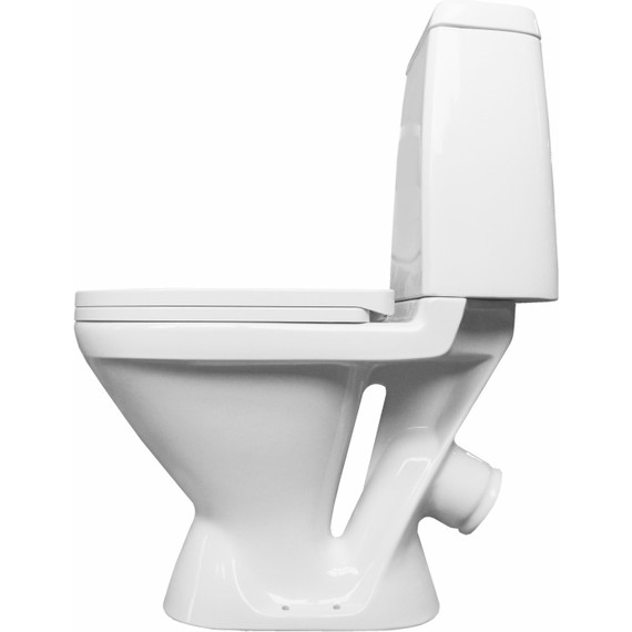 Унитаз-компакт Sanita Кама комфорт WC.CC/Kama/2-TM/WHT.G/S1 с крышкой фото 3