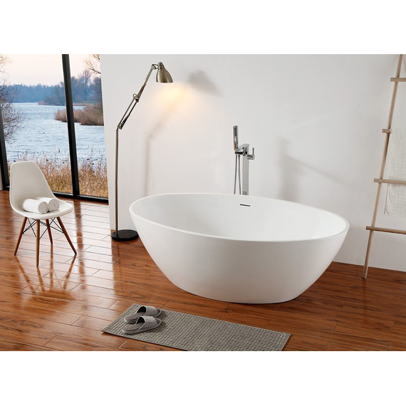 Ванна акриловая Abber AB9249 175x100 см фото 3