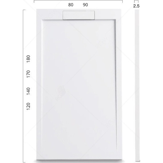 Каменный поддон RGW STL-W 120х90 см 14212912-01 - 2 Каменный поддон RGW STL-W 120х90 см 14212912-01 фото 2