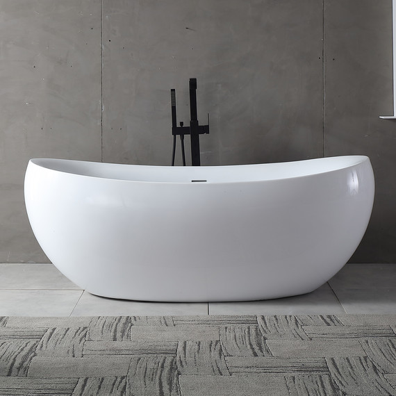 Ванна отдельностоящая Abber AB9236 170x80 см фото 