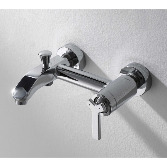 Смеситель для ванны BRAVAT WATERFALL F673107C-01 фото 2