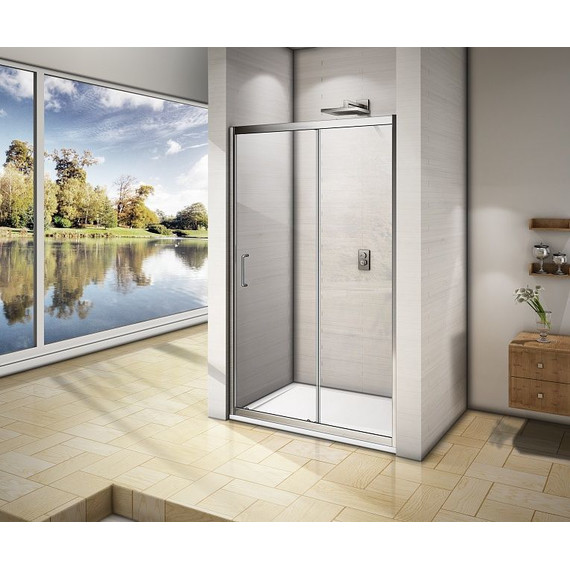 Душевая дверь Bas Neo WTW-140-C-CH 140 см хром/прозрачное - 6 Душевая дверь Bas Neo WTW-140-C-CH 140 см хром/прозрачное фото 6