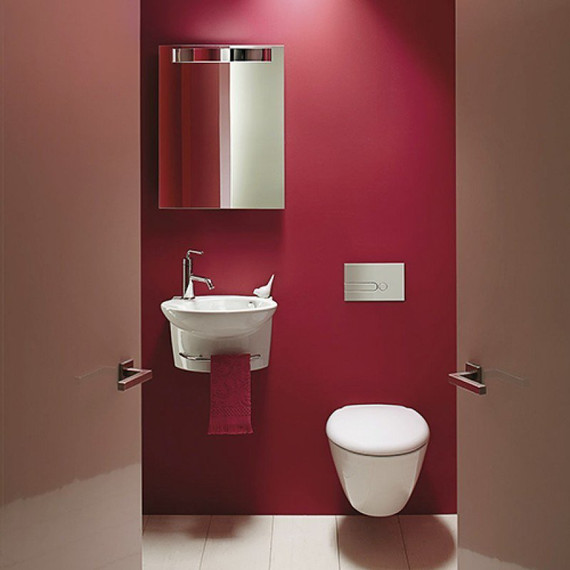 Раковина подвесная Jacob Delafon Presquile 45 см E1337-00 - 3 Раковина подвесная Jacob Delafon Presquile 45 см E1337-00 фото 3