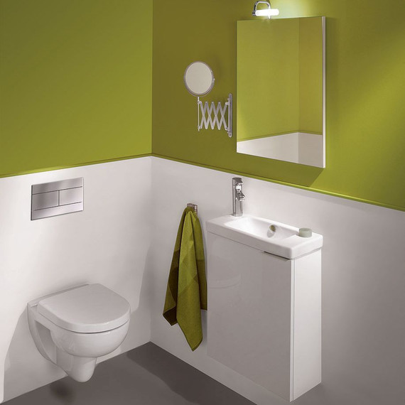 Раковина подвесная Jacob Delafon Odeon Up 50 см E4701L-00 - 2 Раковина подвесная Jacob Delafon Odeon Up 50 см E4701L-00 фото 2