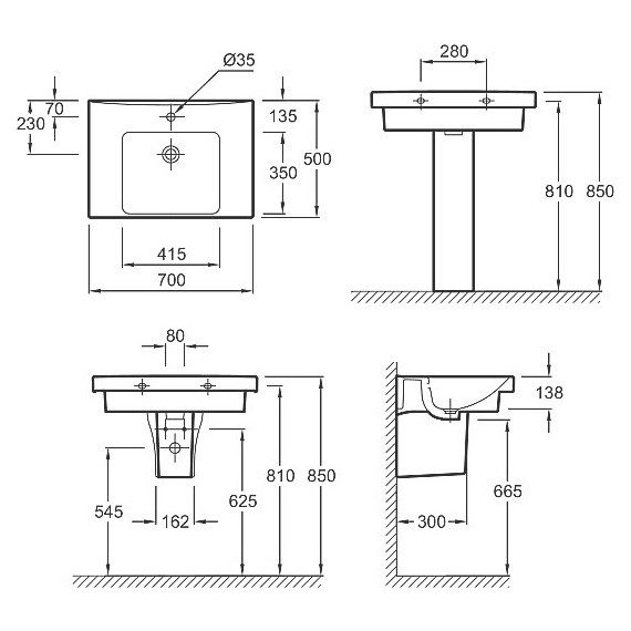 Раковина мебельная Jacob Delafon Odeon Up 70 см E4732-00 - 3 Раковина мебельная Jacob Delafon Odeon Up 70 см E4732-00 фото 3