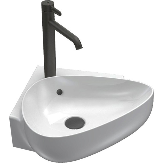 Раковина угловая Jacob Delafon Nouvelle Vague 32х33 см EGL112-00 фото 