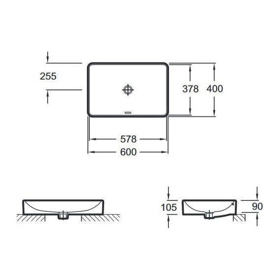 Раковина-чаша Jacob Delafon Vox 60 см EVF102-00 - 3 Раковина-чаша Jacob Delafon Vox 60 см EVF102-00 фото 3