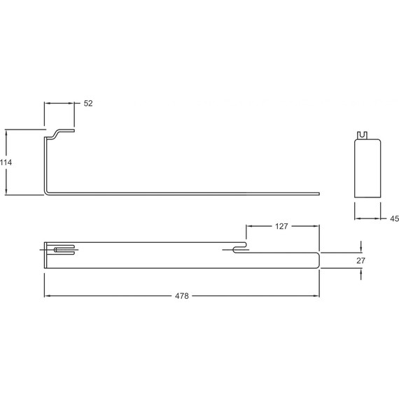 Полотенцедержатель для раковины Jacob Delafon Terrace R E4905-CP фото 2