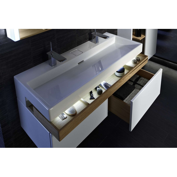 Раковина подвесная Jacob Delafon Terrace 120 см с подсветкой EXB9112-00 фото 3