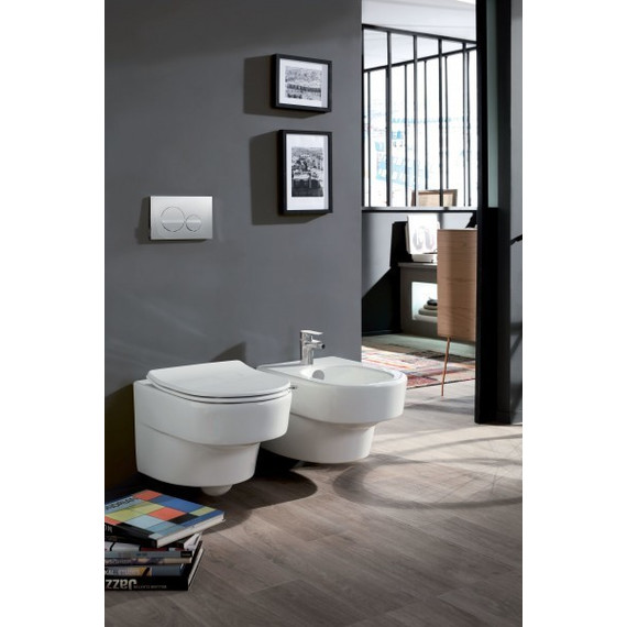 Унитаз подвесной безободковый Jacob Delafon Odeon Rive Gauche EDR102-00 фото 3