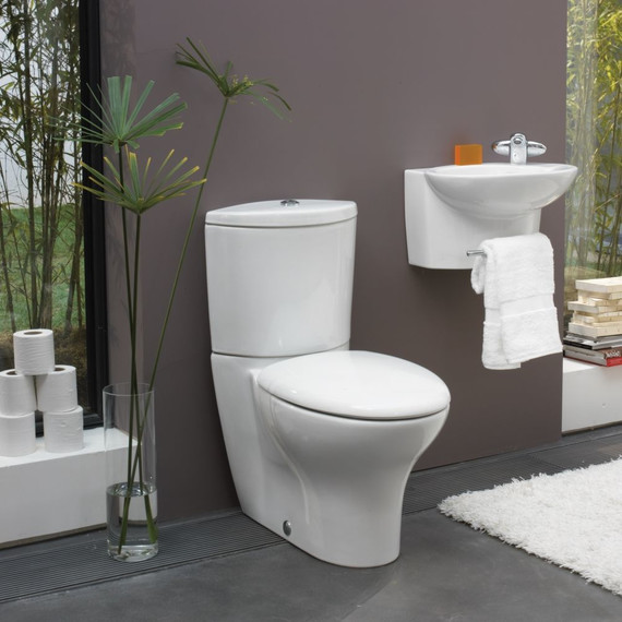 Унитаз-компакт Jacob Delafon Presquile 19077-00 с крышкой микролифт - 4 Унитаз-компакт Jacob Delafon Presquile 19077-00 с крышкой микролифт фото 4