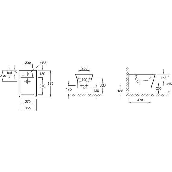 Биде подвесное Jacob Delafon Reve E4812-00 с крышкой микролифт фото 4