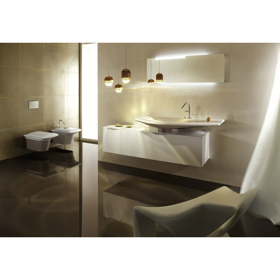 Биде подвесное Jacob Delafon Stillness E1304-00 с крышкой микролифт фото 2