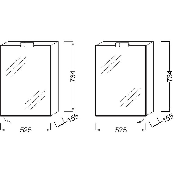 Зеркало-шкаф Jacob Delafon Odeon Up 52 см EB879-J5 - 5 Зеркало-шкаф Jacob Delafon Odeon Up 52 см EB879-J5 фото 5