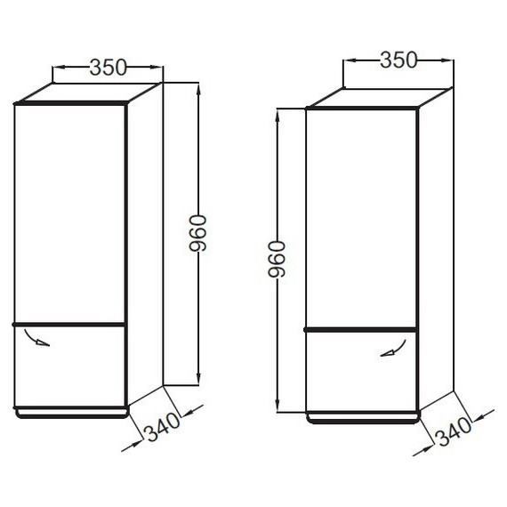 Шкаф подвесной Jacob Delafon Odeon Up 35 см R EB893D-N18, белый - 4 Шкаф подвесной Jacob Delafon Odeon Up 35 см R EB893D-N18, белый фото 4