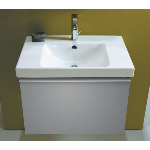 Тумба подвесная с раковиной Jacob Delafon Odeon Up 70 см EB860-N18, белый фото 4