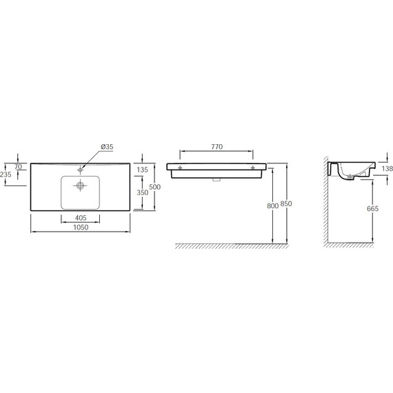 Тумба подвесная с раковиной Jacob Delafon Odeon Up 105 см EB891RU-J5, белый - 7 Тумба подвесная с раковиной Jacob Delafon Odeon Up 105 см EB891RU-J5, белый фото 7