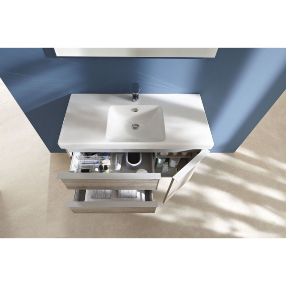 Тумба подвесная с раковиной Jacob Delafon Odeon Up 105 см EB891RU-E5, светлый дуб - 4 Тумба подвесная с раковиной Jacob Delafon Odeon Up 105 см EB891RU-E5, светлый дуб фото 4