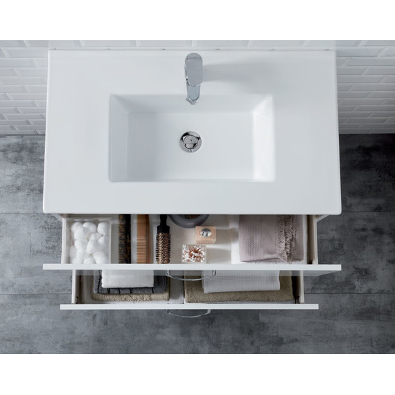 Тумба подвесная с раковиной Jacob Delafon Ola 60 см EB390RU-J5, белый - 6 Тумба подвесная с раковиной Jacob Delafon Ola 60 см EB390RU-J5, белый фото 6