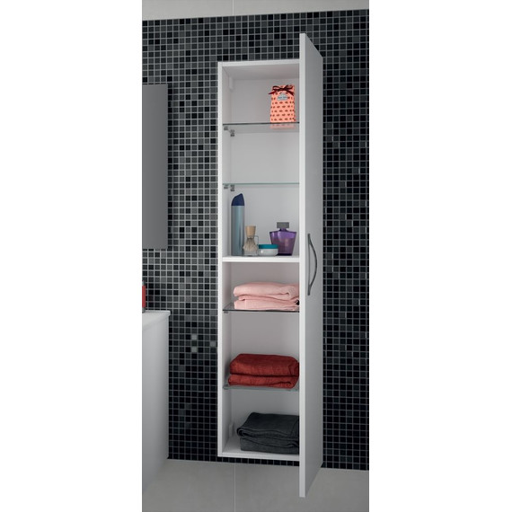 Пенал подвесной Jacob Delafon Ola 35 см EB396-J5, белый фото 5