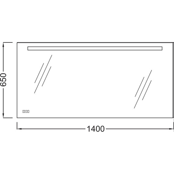Зеркало Jacob Delafon Formilia Led 140 см EB1165-NF фото 3