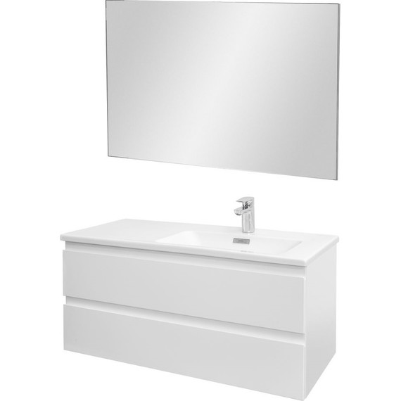 Тумба подвесная с раковиной Jacob Delafon Madeleine 100 см R EB2055-J5, белый - 4 Тумба подвесная с раковиной Jacob Delafon Madeleine 100 см R EB2055-J5, белый фото 4