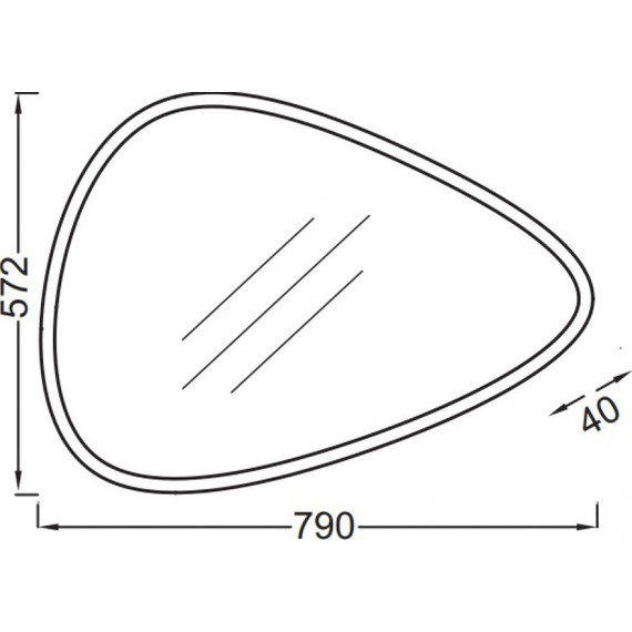 Зеркало Jacob Delafon Nouvelle Vague Led 79 см EB3049-NF - 7 Зеркало Jacob Delafon Nouvelle Vague Led 79 см EB3049-NF фото 7