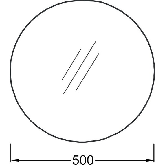 Зеркало Jacob Delafon Odeon Rive Gauche Led 50 см EB1450-NF фото 4