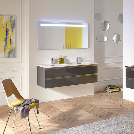 Зеркало Jacob Delafon Parallel Led 160 см EB1422-NF - 2 Зеркало Jacob Delafon Parallel Led 160 см EB1422-NF фото 2