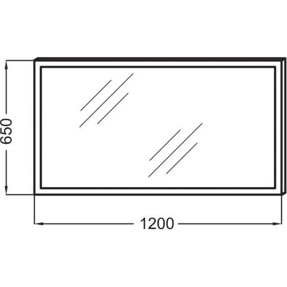 Зеркало Jacob Delafon Parallel Led 120 см EB1444-NF - 2 Зеркало Jacob Delafon Parallel Led 120 см EB1444-NF фото 2