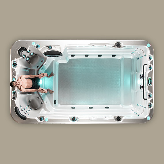 Спа бассейн Vortex Spas Aquagym 398х231 см фото 15