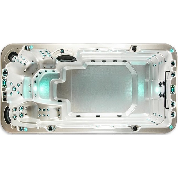 Спа бассейн Vortex Spas Aquagym Max 449х231х130 см фото 