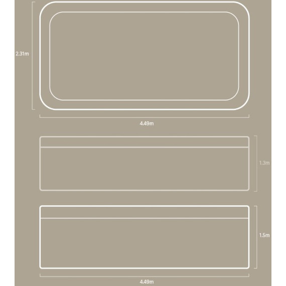 Спа бассейн Vortex Spas Aquagym Max 449х231х130 см фото 10