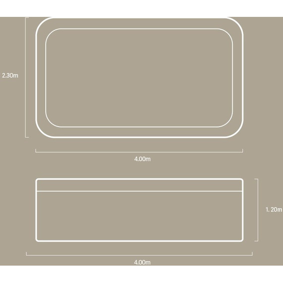Спа бассейн Vortex Spas Aqualounge 398х231 см фото 14