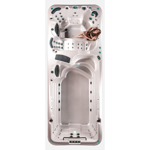 Спа бассейн Vortex Spas Hydrozone 591х230х130 см фото 15