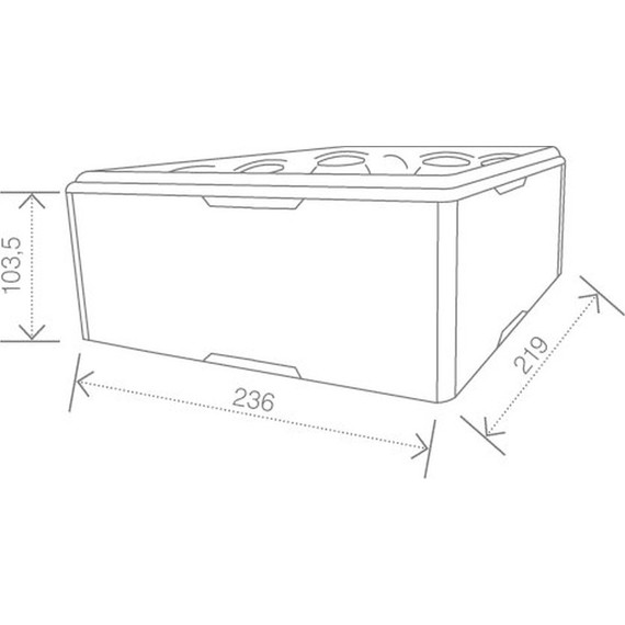 Спа бассейн Vibes by USSPA Comter 235х219 см, ocean wave фото 3