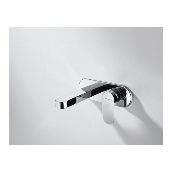 Смеситель для раковины настенный Bravat Gina P69182C-ENG фото 2