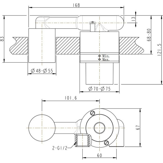 Скрытая часть Bravat D968C-ENG - 2 Скрытая часть Bravat D968C-ENG фото 2