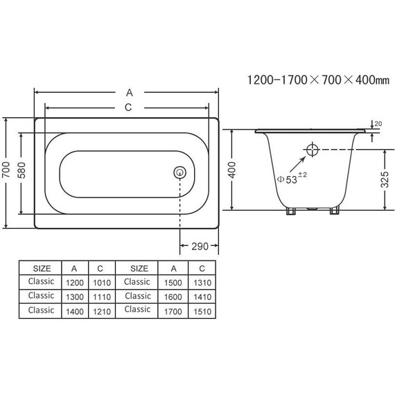 Ванна чугунная Goldman Classic 150х70 см - 5 Ванна чугунная Goldman Classic 150х70 см фото 5