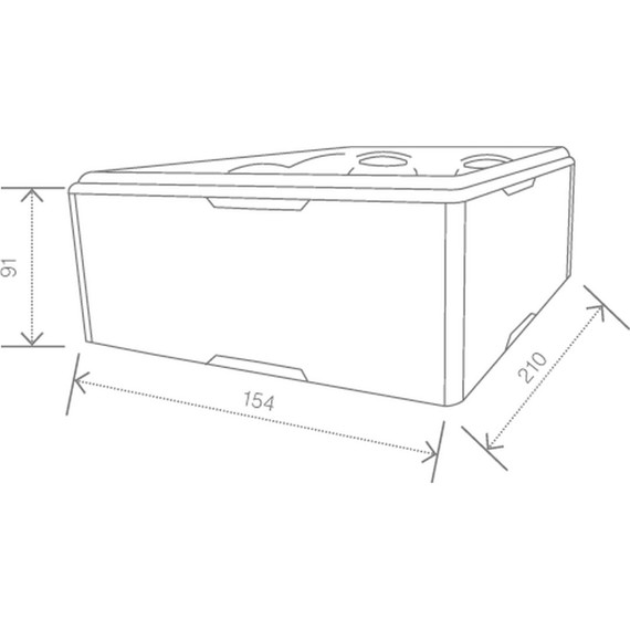 Спа бассейн Vibes by USSPA Lovy 210х154 см, white pearl фото 3