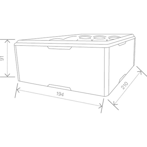 Спа бассейн Vibes by USSPA Pura 210х194 см, white pearl фото 3