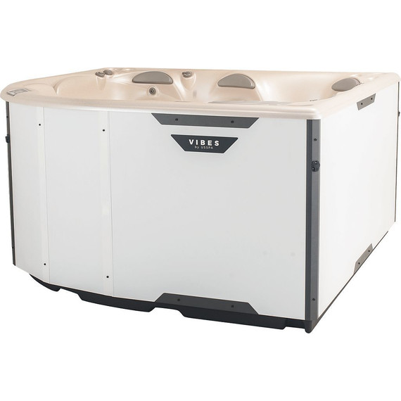 Спа бассейн Vibes by USSPA Trusto 219х219 см, gypsum фото 2