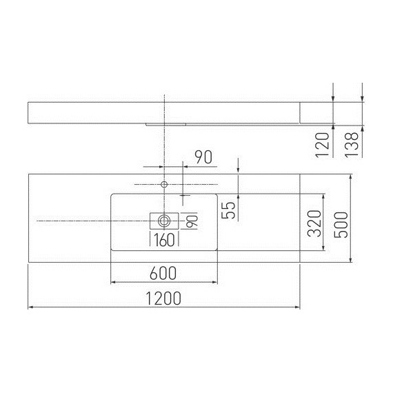 Раковина мебельная Акватон Ричмонд 120 см 1A70583KRD010 - 3 Раковина мебельная Акватон Ричмонд 120 см 1A70583KRD010 фото 3