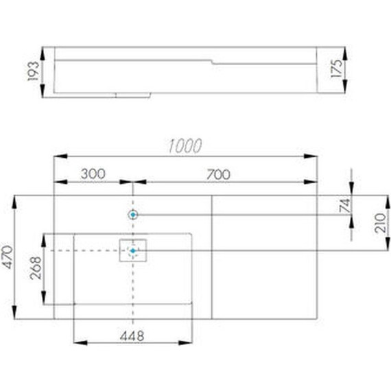 Раковина мебельная Акватон Сакура 100 см 1A71973KSK010 фото 5