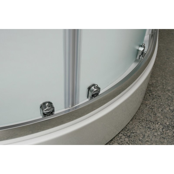 Душевое ограждение BelBagno 80х80 см UNO-R-2-80-C-Cr, хром/прозрачное - 3 Душевое ограждение BelBagno 80х80 см UNO-R-2-80-C-Cr, хром/прозрачное фото 3