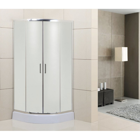 Душевое ограждение BelBagno 80х80 см UNO-R-2-80-P-Cr, хром/текстурное - 4 Душевое ограждение BelBagno 80х80 см UNO-R-2-80-P-Cr, хром/текстурное фото 4