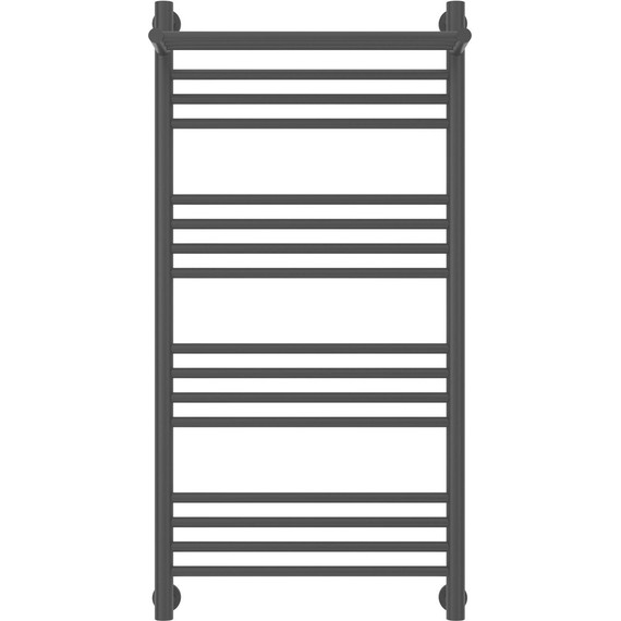 Полотенцесушитель водяной Сунержа Богема с полкой+ П16 1000х500 мм 31-0223-1050, чёрный матовый фото 2